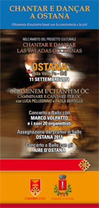 Chantar e Dançar a Ostana – terza edizione l’11 settembre 2011